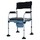  Commode Chair with Cushion Seat/Folding Commode Chair with Cushion Seat
