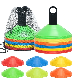  Sports Equipment Wholesale Unbreakeable Small Custom Football Disc Agility Training Soccer Cones