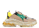 Best Triple S Trainers Yellow Green Shoes Sneakers Footwear manufacturer