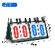 Wholesale Portable Table Top Scoreboard Flipper, Multi Sports Score Flip Scoreboard manufacturer