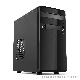  Factory Black Coating SGCC Micro ATX Case with Classic Hair-Line Finishing Panel
