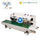 Automatic continuous plastic bag heat sealing machine