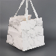 in Stock China Wholesale Marble Pattern Gift Tote Carrier Shopping Paper Packaging Bag manufacturer