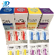 Custom Print Hot Stamping Foil Embossed Pharma Medical 10ml Vial Labels and Box