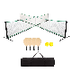  Latest Design Multifunctional Cross Durable Portable Folding Pickleball Net Set Pickleball Stand and Tennis Net Set