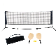 Portable Folding 3m Pickleball Net Set Pickleball Stand Pickleball Paddle and Tennis Badminton Net Set