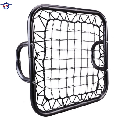 Sporting Goods Steel Tube PE Knotted Net Handheld Football Soccer Training Equipment