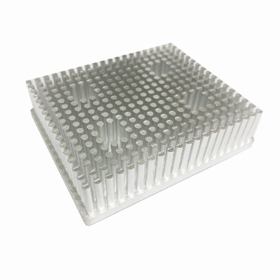 Aluminum Pin Fin Heat Sink Cold Forging Heatsink for Computer Motherboard