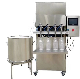  Factory Low Price Semi Automatic Liquid Water Drinking Spice Oil Soy Sauce Milk Vinegar Jam Jelly Shampoo Cup Bottle Filling Packing Machine