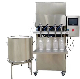 Factory Low Price Semi Automatic Liquid Water Drinking Spice Oil Soy Sauce Milk Vinegar Jam Jelly Shampoo Cup Bottle Filling Packing Machine