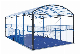  Padel Court with Roof Outdoor Padel Court Rain and Sun Roof Custom Padel Tennis Court Roof