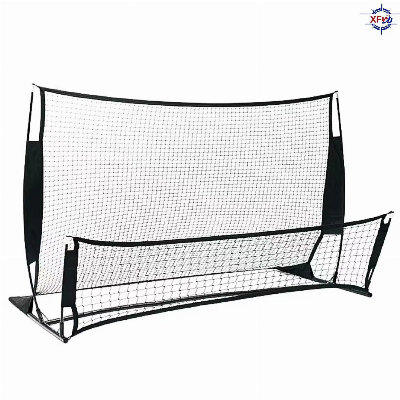 Portable Sports Equipment Soccer Goal Nets Double Sided Football Training Rebounder