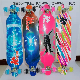  Koston PRO Longboard Deck Made From 8ply Canada Maples, Drop Through Long Skateboard Decks for Cruising Purpose Sk-01