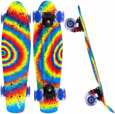 Wholesale 22"Popular Fresh PP Deck Penny Board Fish Board Mini Cruiser Skateboard