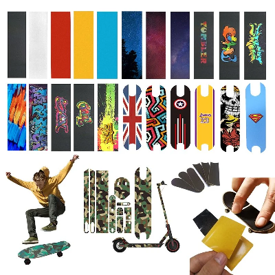 Grip Tape, 10" X 36", Skateboard Grip Tape, Non Slip Tape, Scooter Grips, Longboard Grip Tape, Griptape, Grip Tape Skateboard, Skateboard Griptape Sheet, Grip