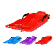 Blue Plastic Snow Sledge with Brake for Kids manufacturer