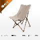 Folding Camping Chair Beech Armrest Aluminum Chair Lightweight Outdoor Camping Easy Carry Folding Kermit Chair