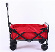 Folding Camping Garden Beach Wagon Heavy Duty Hand Cart with 4 Wheels manufacturer