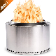 38cm 50cm Outdoor Stainless Steel Wood Charcoal Heater Wood Stove manufacturer