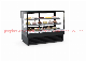 2023 New Design Hotr Sale Heated Glass Door 304 Stainless Steel Bakery Cake Cooler Display