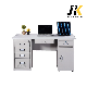 Thick Iron Executive Desk Steel Office Computer Desk with Locker