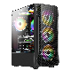 PC Case Computer for Desktop Cabinet RGB Gaming Case Glass Computer Case