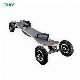  2023 4 Wheels Black Flexible Stand Up Electric Skate board