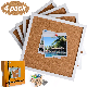  Wholesale Cork Board Tiles with Full Sticky Back Mini Wall Pin Board