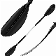  Amazon Hot Selling Aluminum Alloy Lightweight 2-Parts Detachable Adjustable Portable Kayak Paddles