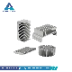 Custom 6063 Anodized Enclosure Aluminum Extrusion Heat Sink CNC Milling Aluminum Extrusion Heatsink