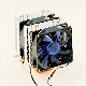  Dongguan Factory Custom Towers 6 Copper Heat Pipes 2 LED Fans 92mm Cooler CPU Cooler for PC Computer