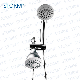 Sanitary Ware Bathroom American Fixed Combo Shower Set, Hand Shower, Two Ways Diverter, Drill Free Wall Bracket, Hose