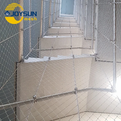 Stainless Steel Wire Rope Mesh Cable Safety Net for Stair/Balcony Protection