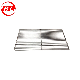  Factory Direct Home/Outdoor Rectangle 450*300mm 304 Stainless Steel Barbecue Net