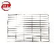  Factory Direct Home/Outdoor Rectangle 540*340mm 304 Stainless Steel Barbecue Net