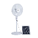 16 Inch Rechargeable Solar Panel Fan Solar Powered Outdoor Fans Battery Operated Solar Fan with Remote Brushless DC Motor