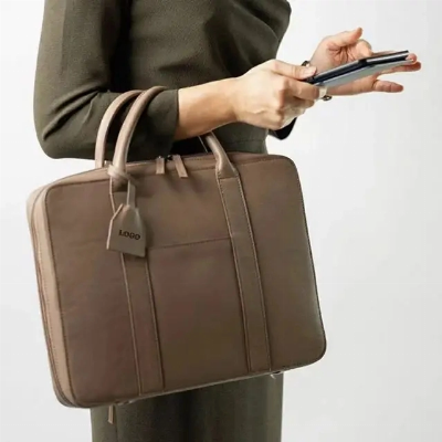 Portable Laptop Tote Laptop Bag Fashion Leather Business Computer Bag Laptop Case