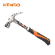  Kendo Professional One-Piece Forged Construction Claw Hammer with TPR Comfortable Handle 16oz/450g