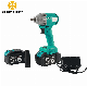 18V/20V High Torque Brushless Cordless Power Industrial Lithium Battery Adjustable Hand Tool Cordless Automotive Repair Air Impact Wrench