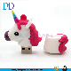 Custom Logo Secret Soft PVC / Silicone Cute Unicorn Shape Universal USB Flash Drive