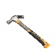  Multi-Purpose Hammer Soft TPR Grip Fiberglass Handle Martillo Nail Tool Claw Hammer