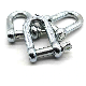 Hot Dipped Galvanized Bolt Type Forged D Shackle Bow Hook Rigging