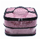  PVC Makeup Bag Double Layer Cosmetic Bag Toiletry Bag for Girls