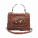 Unique Design New Hot Women′s Satchel Bag Fashion Shoulder Bag Hand Bag Crocodile Skin Tote Bags Girl′s Handbag