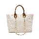 Premium Texture Bag Large Capacity Canvas Shoulder Bag Female Summer White Tote Bag Wild Commuter