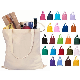  100% Cotton Fabric Fashion Eco-Friendly Reusable Foldable Shopping Canvas Tote Bag