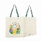 Custom Promotion Cheaper Outdoor Drawstring Cotton Canvas Shopping Tote Bag