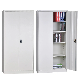  2 Swing Door 4 Shelves Storage Steel File Cabinet for Office Warehouse