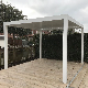 Aluminum Waterproof Electric Pergola with Motorized Opening Roof Louver