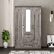 Home Furniture Bedroom Wall Wardrobe Design Clothes Cupboard 400 mm Depth 3 Door Wooden Closet Wardrobe